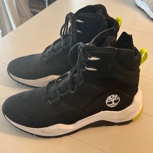 Timberland High Top Side Zip Sneaker Boot 10.5 Mens